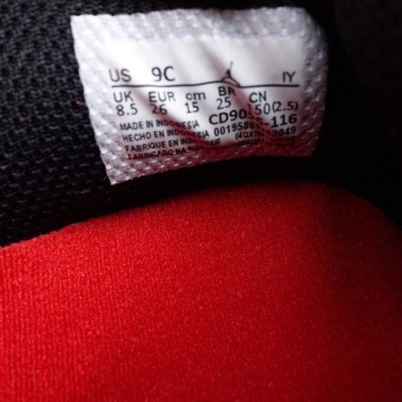 NEW Jordan Legacy 312 Low Off-Court Sneakers CD9056-116 White - Picture 6 of 9